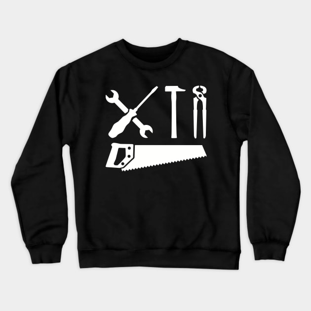 Tools Crewneck Sweatshirt by Designzz